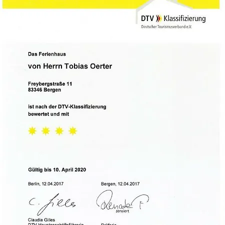 Ferienhaus Hochfelln **** * Bergen (Traunstein)